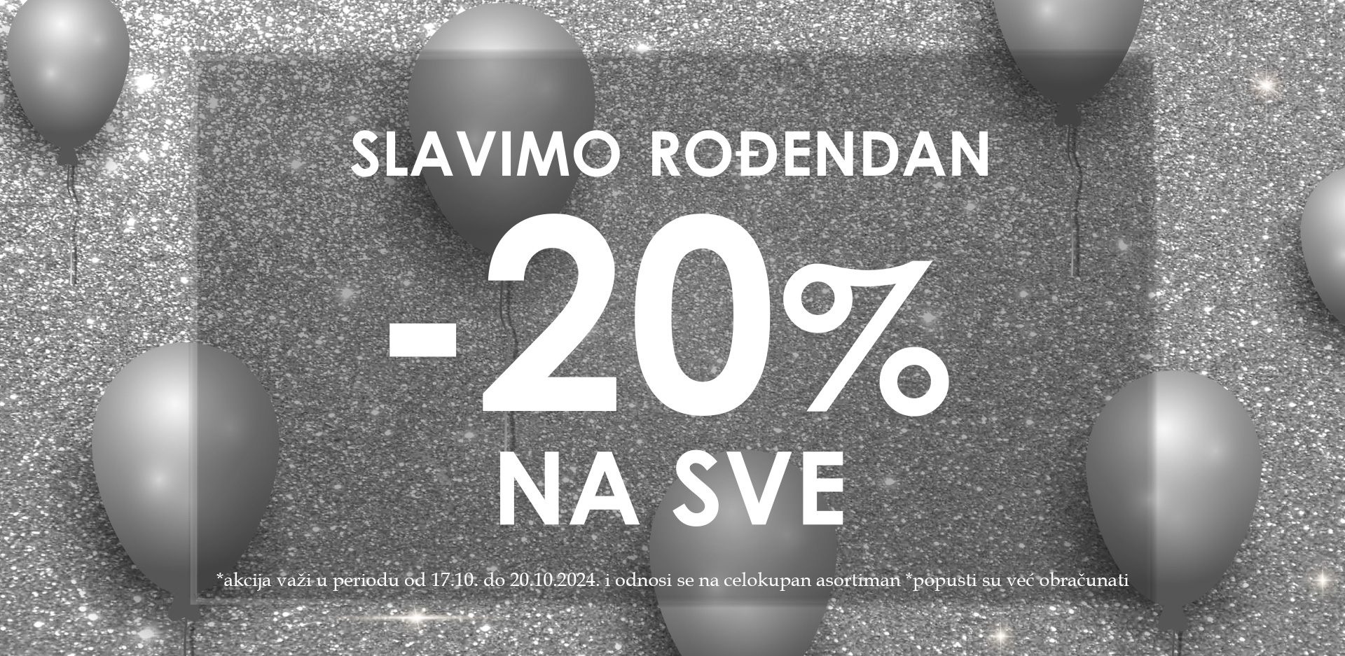 20% popusta na sve!